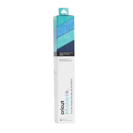 Infusible Ink&trade; Transfer Sheet Patterns, Distressed Cool Water