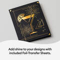 Foil Transfer Insert Cards, Royal Flush Sampler - R40 (12 ct)
