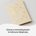 Cutaway Cards, Pastel Sampler - R40 (12 ct)