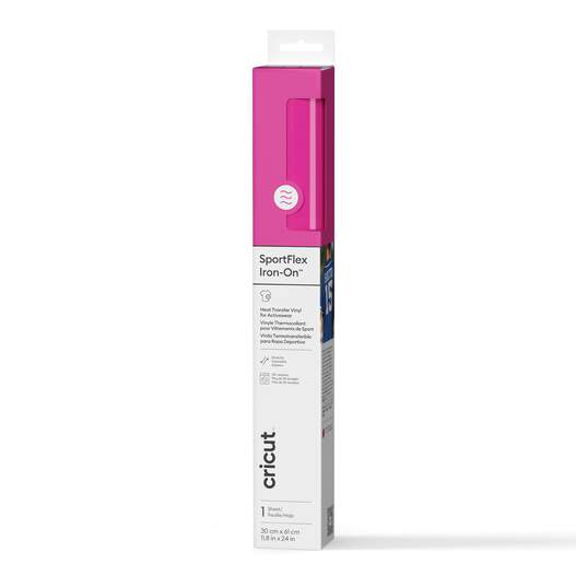 SportFlex Iron-On&trade;, Fuschia