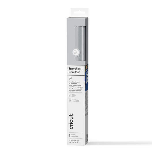 SportFlex Iron-On&trade;, Silver