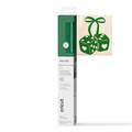 Flocked Iron-On (0.5m / 19 in), Green