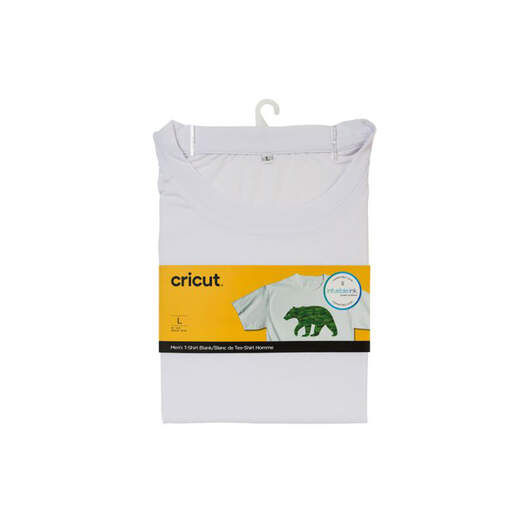 Cricut&trade; Men's T-Shirt Blank, Crew Neck