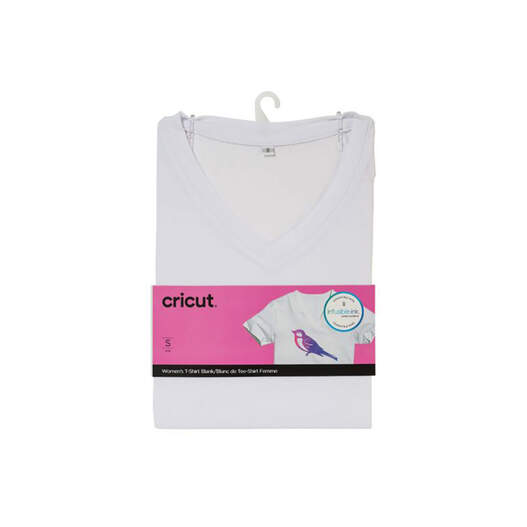 Cricut&trade; Women's T-Shirt Blank, V-Neck