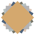 Cardstock Sampler, Natural Neutrals - 12 in x 12 in (48 ct)