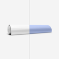 UV-Activated, Colour-Changing Iron-On, White - Blue