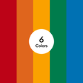 Vinyl &ndash; Permanent, Brights Sampler (6 ct)